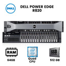 Dell R820 8SFF 4x E5-4650 256GB RAM No Drive Server